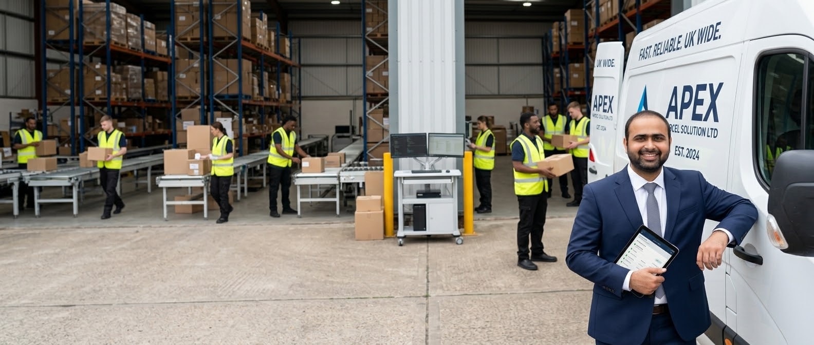 The Apex Parcel Solution team